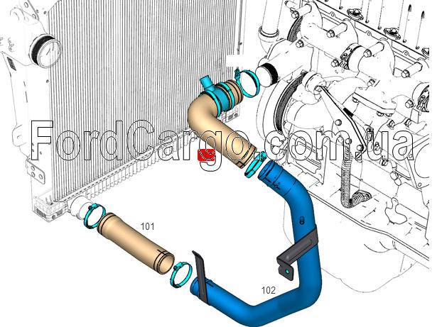 T224165, GC46 8286 DB, GC468286DB, GC46-8286-DB, �������� ��������� ���� ����� 1833, �������� ����� Ford Cargo