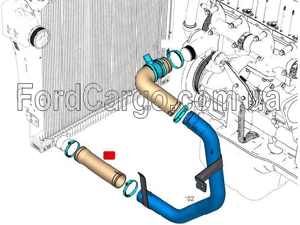 GC46 8286 FA �������� ��������� ������ ���� ����� 1833, Ford Cargo  T259344 